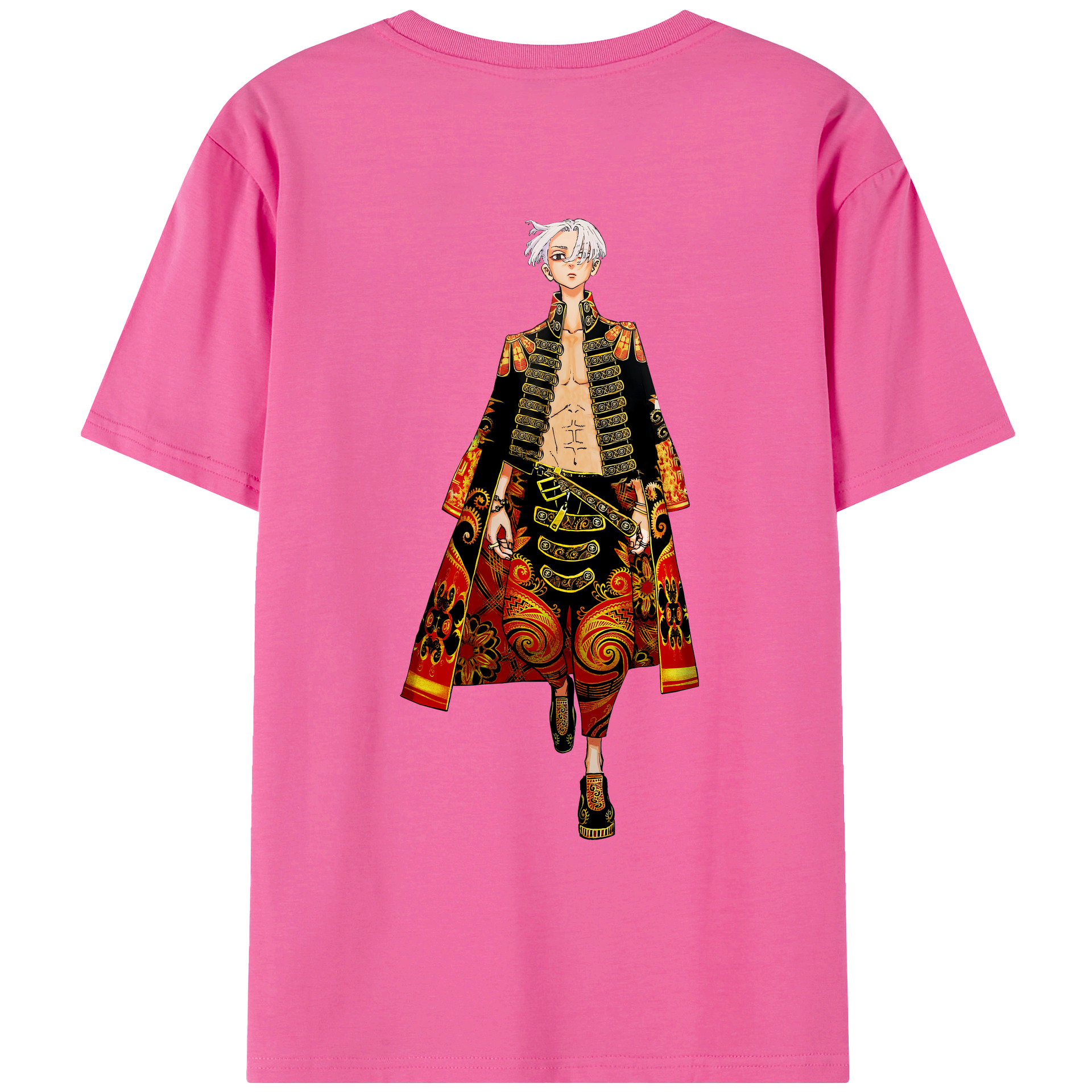 （画像用） 東京リベンジャーズ Tokyo Revengers レディース半袖Tシャツ(バックプリント)